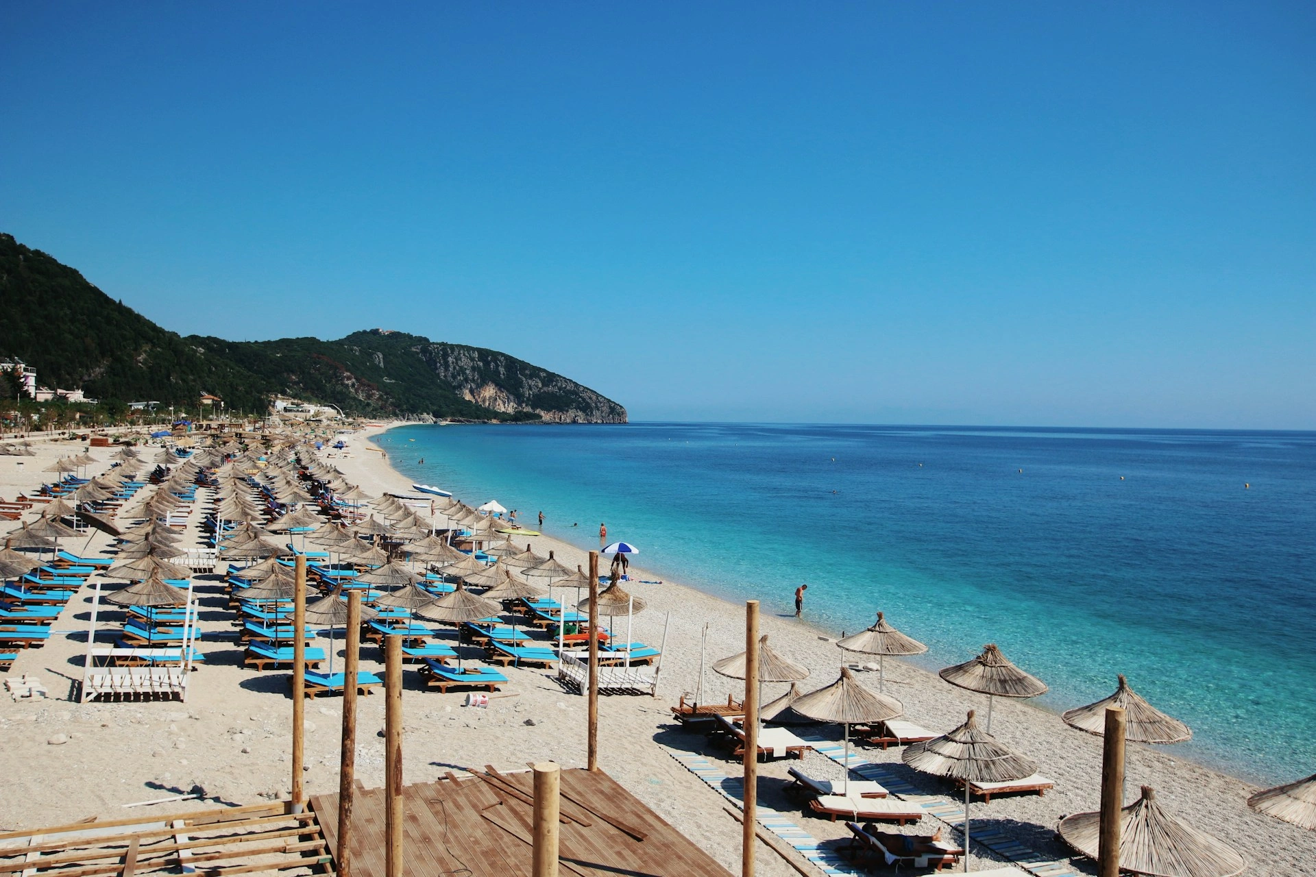 Discovering the Beauty of Dhermi Beach